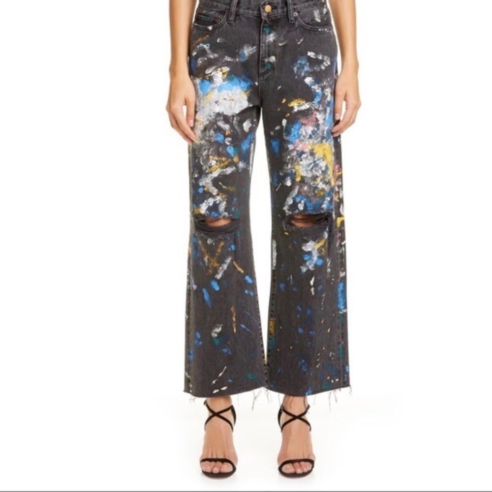 Simon Miller Paint Splatter Jeans